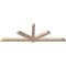 Ekena Millwork Kennewick Smooth Timber Gable Bracket, Douglas Fir, 84"W x 28"H x 3 1/2"D x 3 1/2"F, 8/12 Pitch GBW084X28X0404KEN00SDF - alternate 2